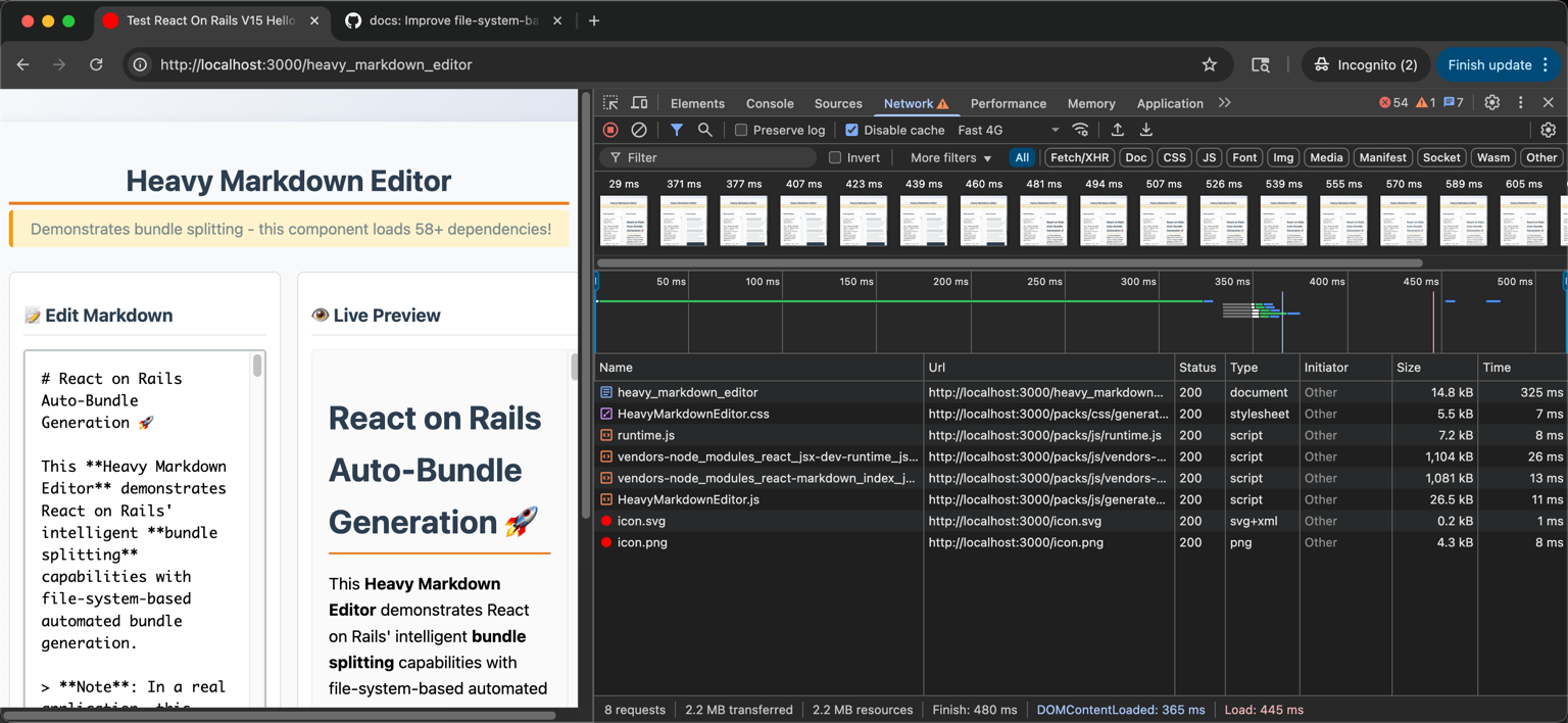 HeavyMarkdownEditor Bundle Analysis